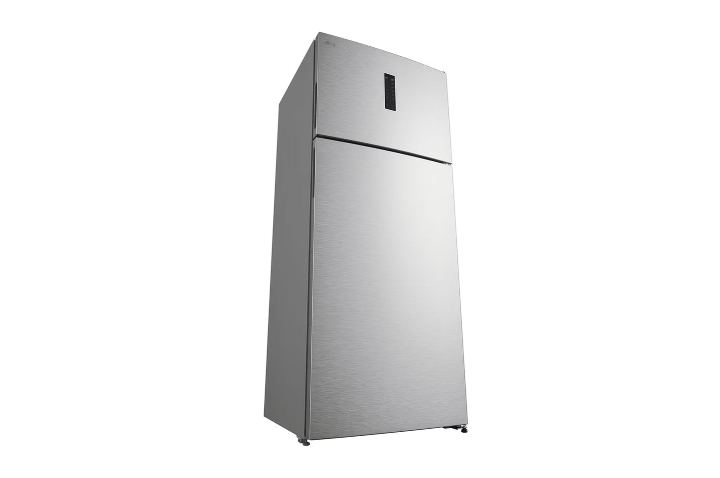 LG No Frost Top Freezer Refrigerator, 523 Liter, With Inverter Motor, Silver - GTF522PVAN