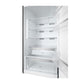 LG No Frost Top Freezer Refrigerator, 450 Liters, Black - GTF452SSAN