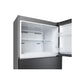 LG Refrigerator Top Mount Freezer, 401 Litre, Black - GTF402SBAN