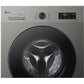 LG ThinQ (Wi-Fi) Front Load Washing Machine, 9 kg, Platinum Silver - F4Y2VYGYP