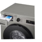 LG ThinQ (Wi-Fi) Front Load Washing Machine, 9 kg, Platinum Silver - F4Y2VYGYP