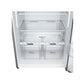 LG Refrigerator Top Mount Freezer, 401 Litre, Black - GTF402SBAN