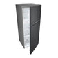 LG Refrigerator Top Mount Freezer, 401 Litre, Black - GTF402SBAN