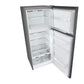 LG Refrigerator Top Mount Freezer, 401 Litre, Black - GTF402SBAN