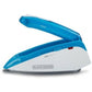 Black + Decker Travel Iron, 1085 Watt, White And Blue - TI250