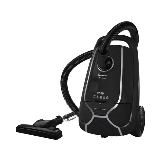 Tornado Vacuum Cleaner, 2000 Watt, Black - TVC-2000EB
