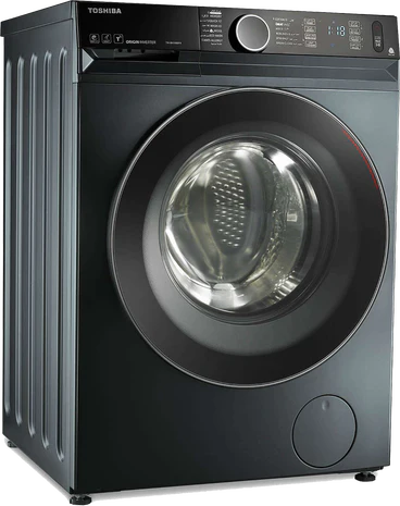 Toshiba T15 Digital Front Load Full Automatic Washing Machine With Inverter Technology, 10.5 kg, With Dryer 7 kg, Morandi Grey - TWD-BM115GF4EG(MK)