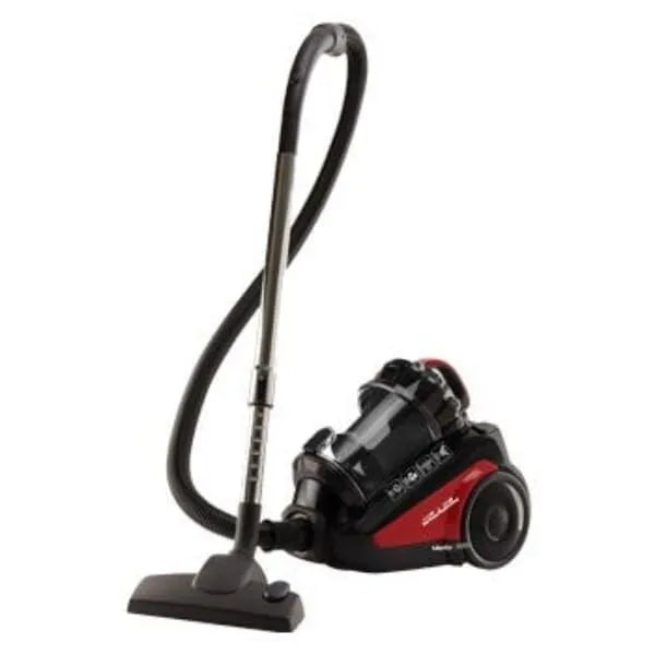 Mienta Torq Canister Vacuum Cleaner, 2000 Watt, Black And Red - VC19604B