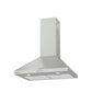 Gorenje T- Shape Wall Mounted Cooker Hood, 60 cm, 680 m³/h, Silver - WHC624EX