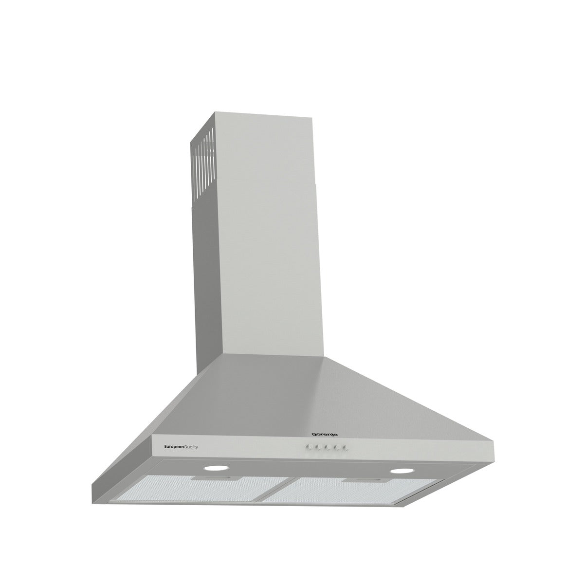 Gorenje T- Shape Wall Mounted Cooker Hood, 60 cm, 680 m³/h, Silver - WHC624EX