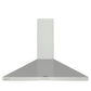 Gorenje T- Shape Wall Mounted Cooker Hood, 90 cm, 695 m³/h, Silver - WHC924EX