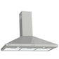 Gorenje T- Shape Wall Mounted Cooker Hood, 90 cm, 695 m³/h, Silver - WHC924EX