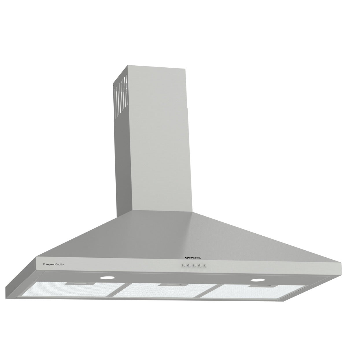 Gorenje T- Shape Wall Mounted Cooker Hood, 90 cm, 695 m³/h, Silver - WHC924EX