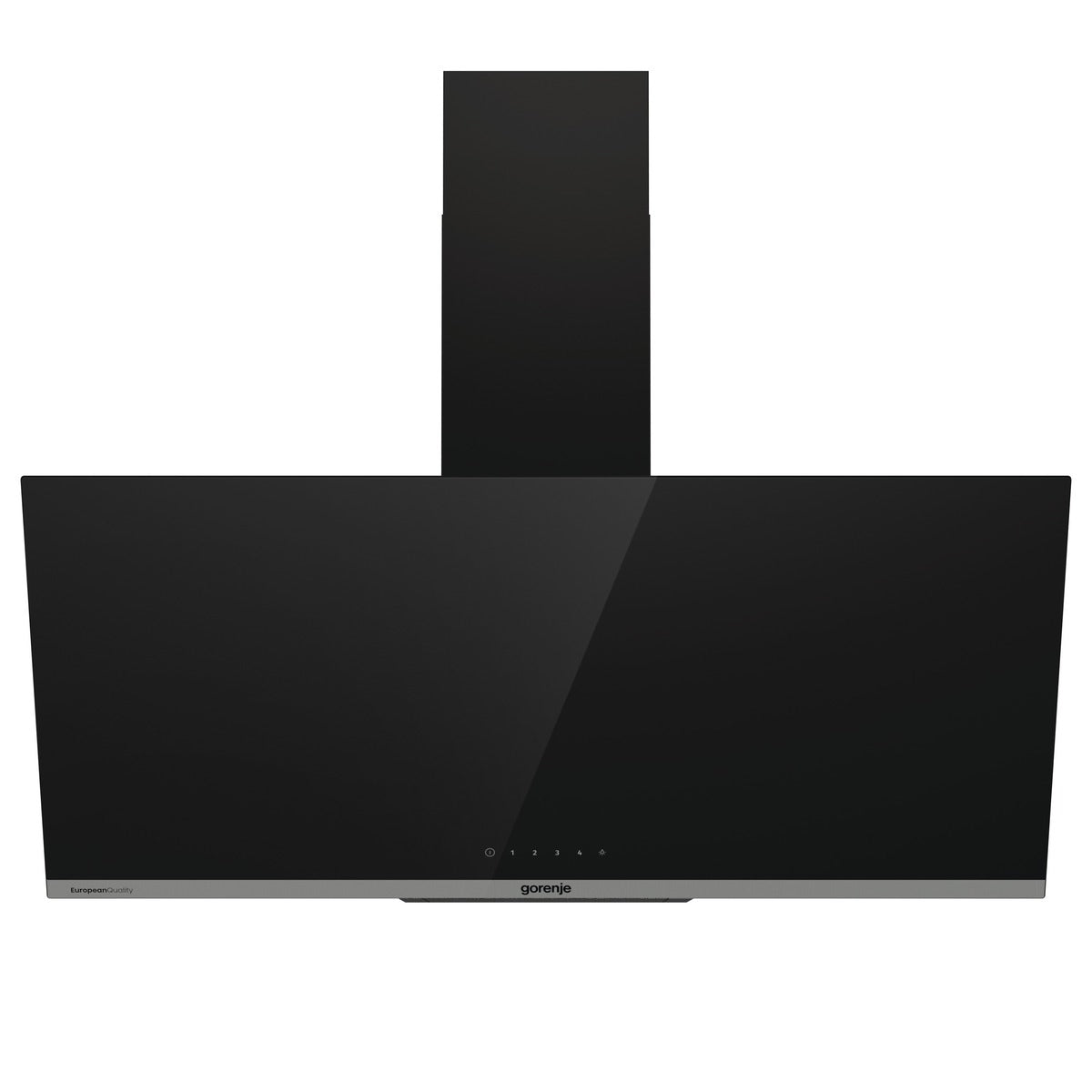 Gorenje Freestanding Decorative Hood, 90 Cm, 637 m³/h, Black - WHI944EB