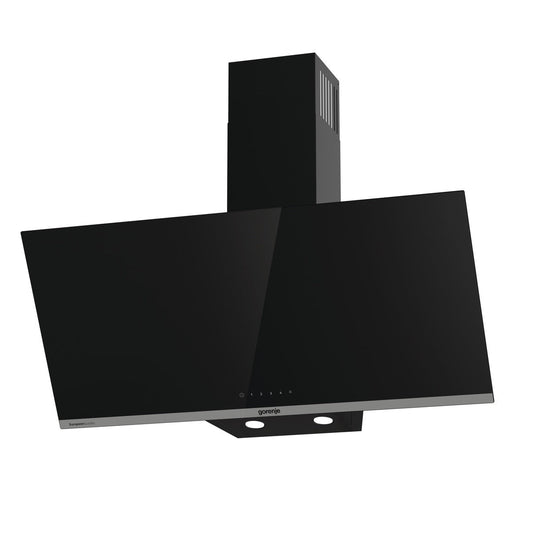 Gorenje Freestanding Decorative Hood, 90 Cm, 637 m³/h, Black - WHI944EB