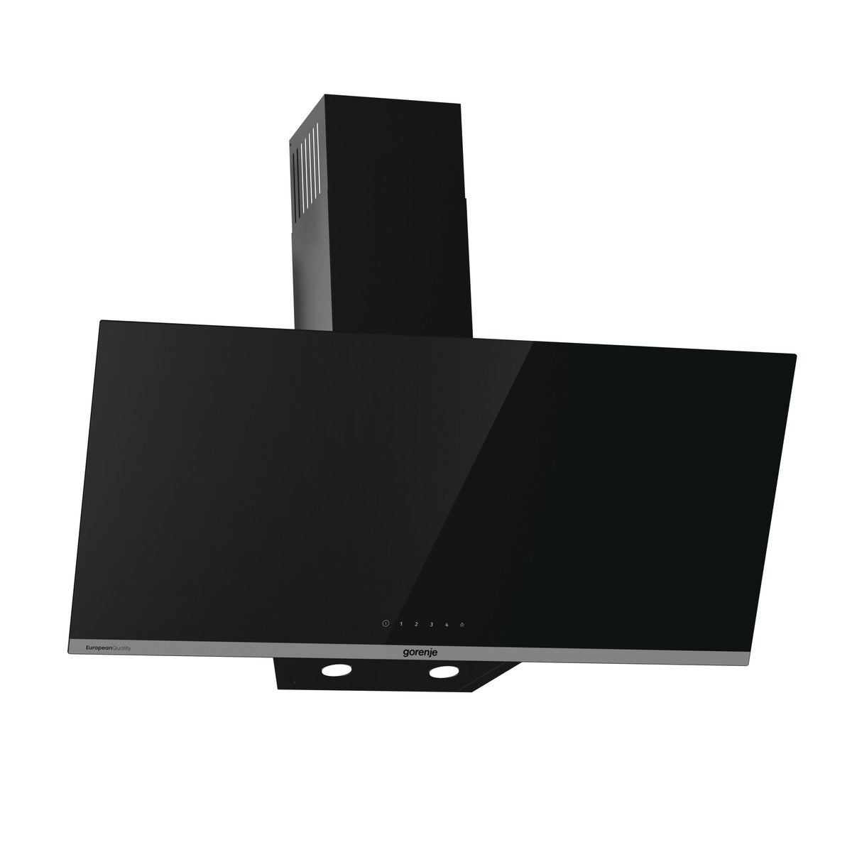 Gorenje Freestanding Decorative Hood, 90 Cm, 637 m³/h, Black - WHI944EB