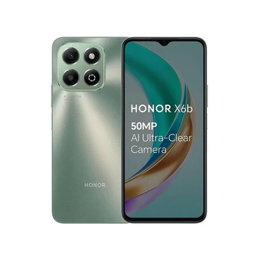 Honor X6B Dual SIM, 128GB, 6GB RAM, 4G LTE - Green