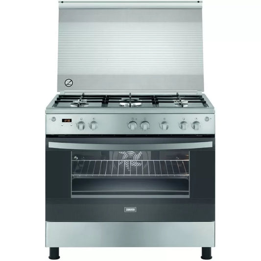 Zanussi Cool Max Freestanding Gas Cooker 60*90 cm, 5 Burners - ZCG94396XB